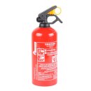 EXDINGER kompakter BC Pulver-Autofeuerlöscher gemäß DIN EN 3-7 (1 kg)