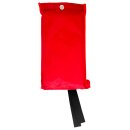 EXDINGER Feuerlöschdecke 100x100 cm gemäß DIN EN 1869:2001 (auch für Fettbrände)