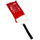 EXDINGER Feuerlöschdecke 100x100 cm gemäß DIN EN 1869:2001 (auch für Fettbrände)