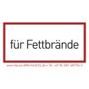 Feuerlöscher - Schaum GPN-2X-ABF gegen Öl-/Fettbrände, 2l Fettbrandlöscher 8A 55B 40F