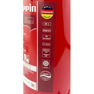 GLORIA GLORIA Pulverlöscher 6 kg ABC tragbar, inkl. Halterung
