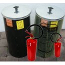 Entsorgung für 1 x Feuerlöscher - CO2