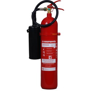 Feuerlscher CO2 / Kohlendioxid 5 kg Neuruppin K 5 Alu