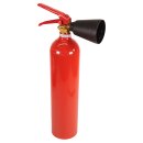 Feuerlöscher CO2 / Kohlendioxid 2 kg Neuruppin KS 2 BG Alu Schneerohr