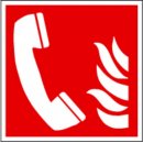 Hinweisschild Brandmeldetelefon ISO7010