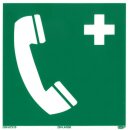 Rettungszeichen Notruftelefon ISO7010 KNS 15 x 15 cm -...